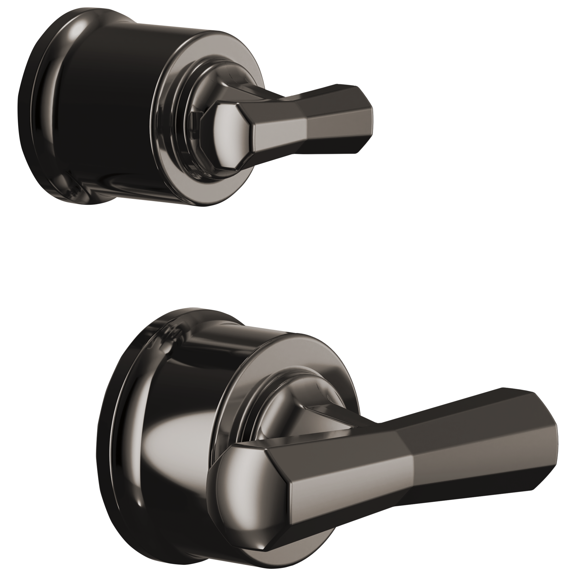 Brizo Beauclere Pressure Balance Valve with Integrated Diverter Trim Cross Handle Kit