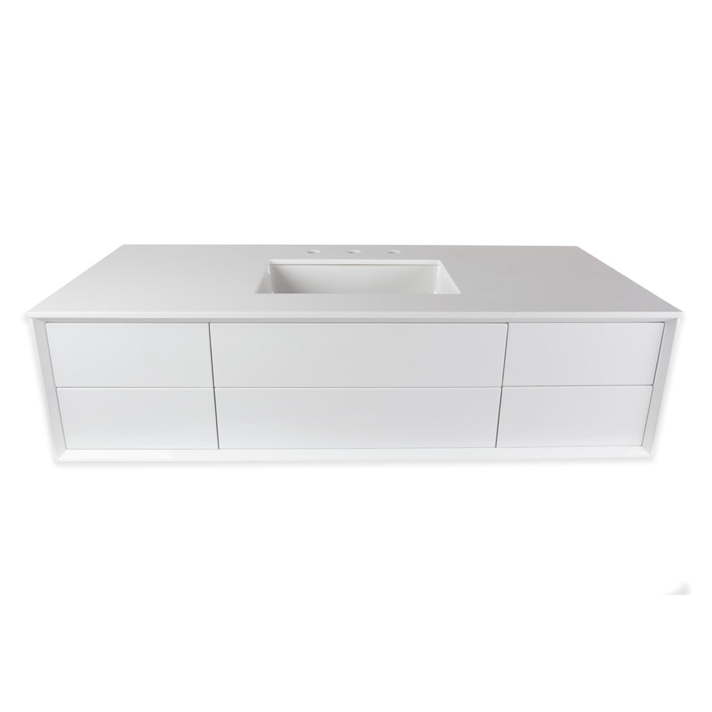 Lacava Gemelli 48" Wall Mount Vanity