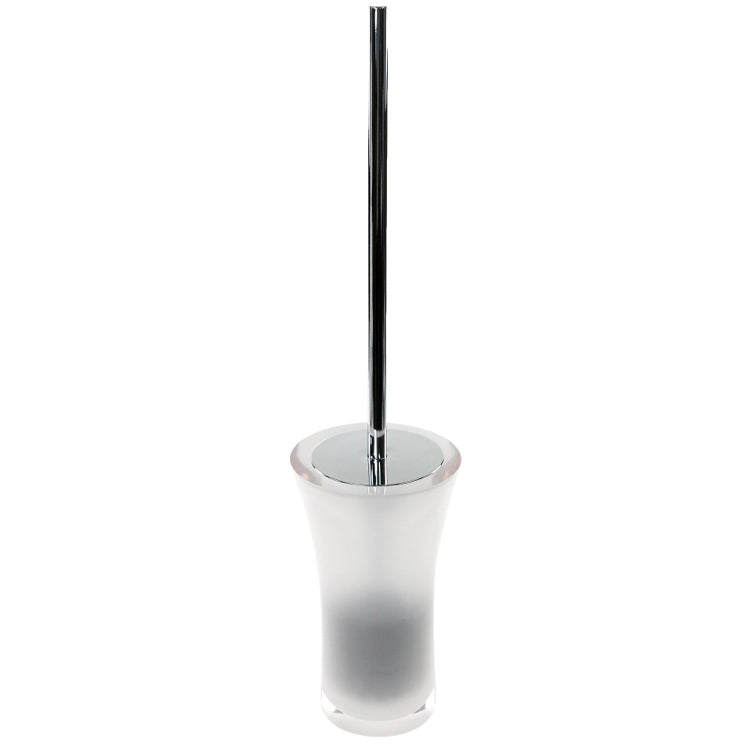 transparent toilet brush holder