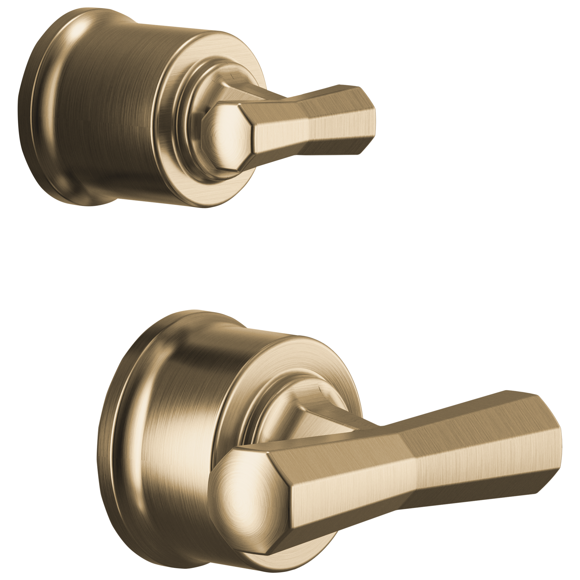 Brizo Beauclere Pressure Balance Valve with Integrated Diverter Trim Cross Handle Kit