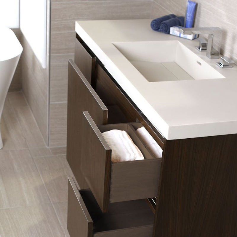 gloss white sink