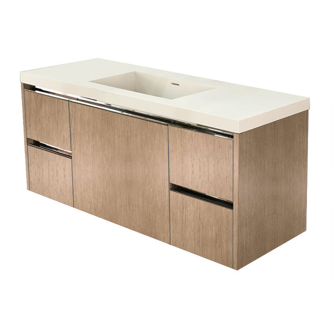 Lacava Kubista 48" Wall-Mount Under Counter Vanity