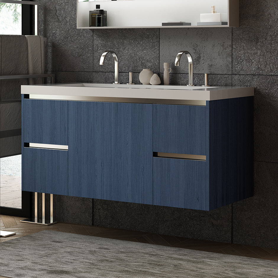 horizon blue  vanity