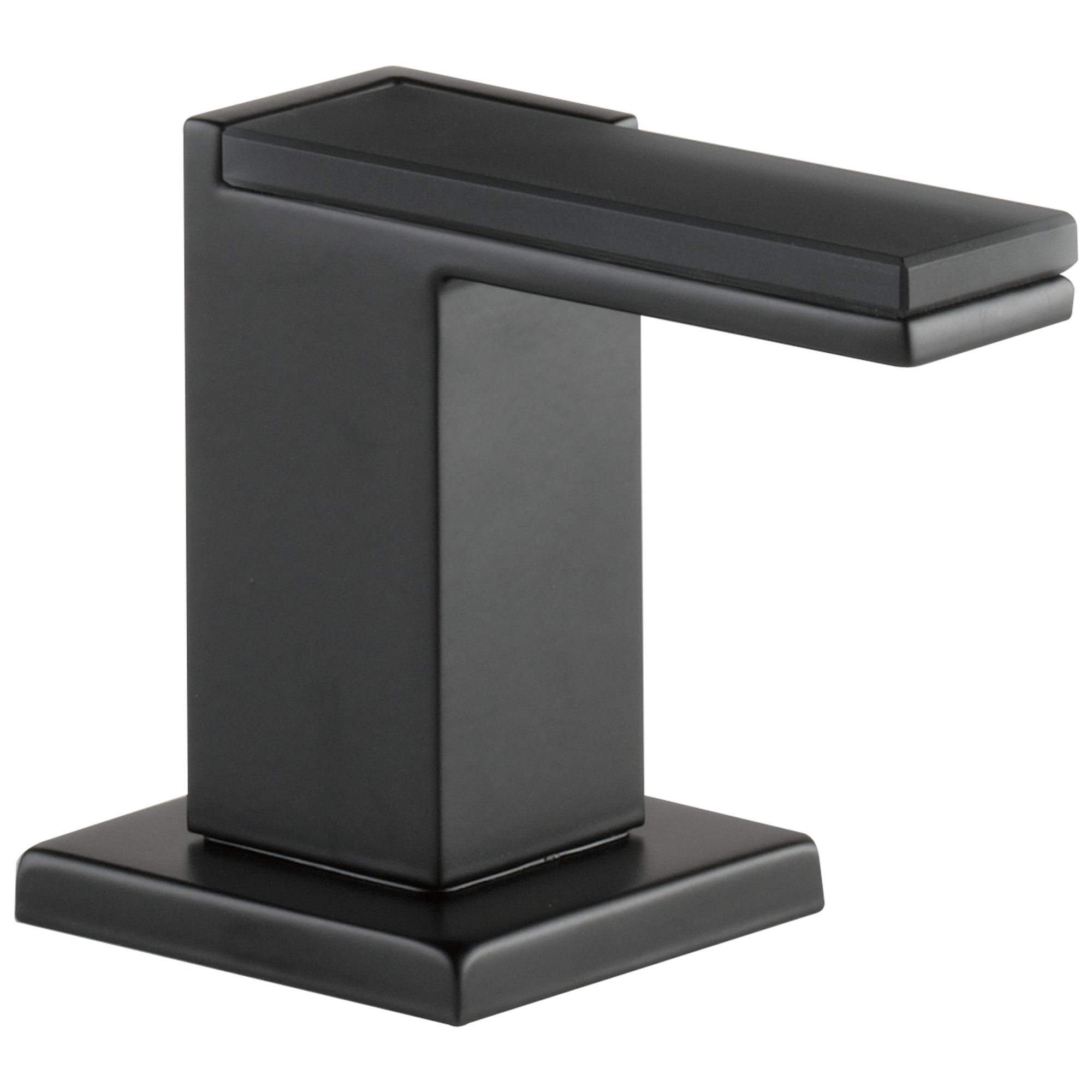 Brizo Siderna Widespread Lavatory and Bidet Solar Gray Glass Lever Handle Kit