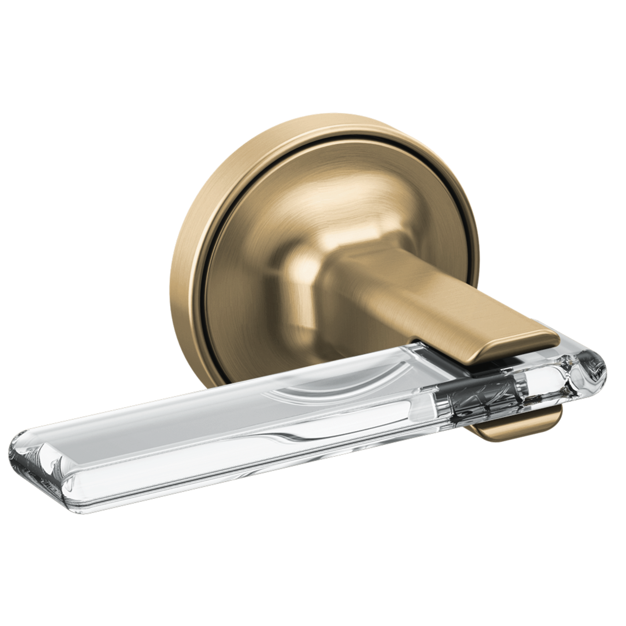 luxe gold / clear acrylic handle kit