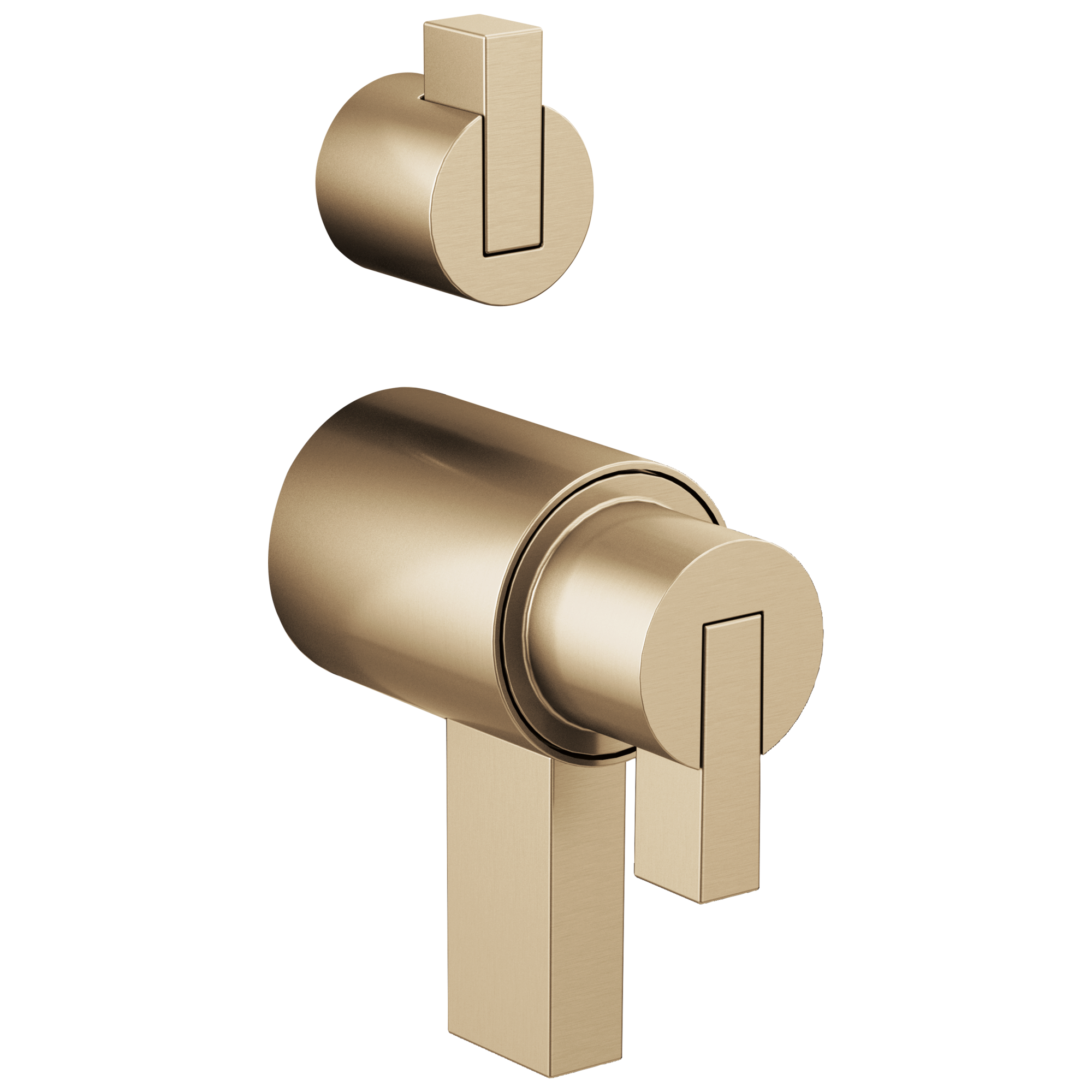 Brizo Litze TempAssure Thermostatic Valve With Integrated Diverter Lever Handle Kit