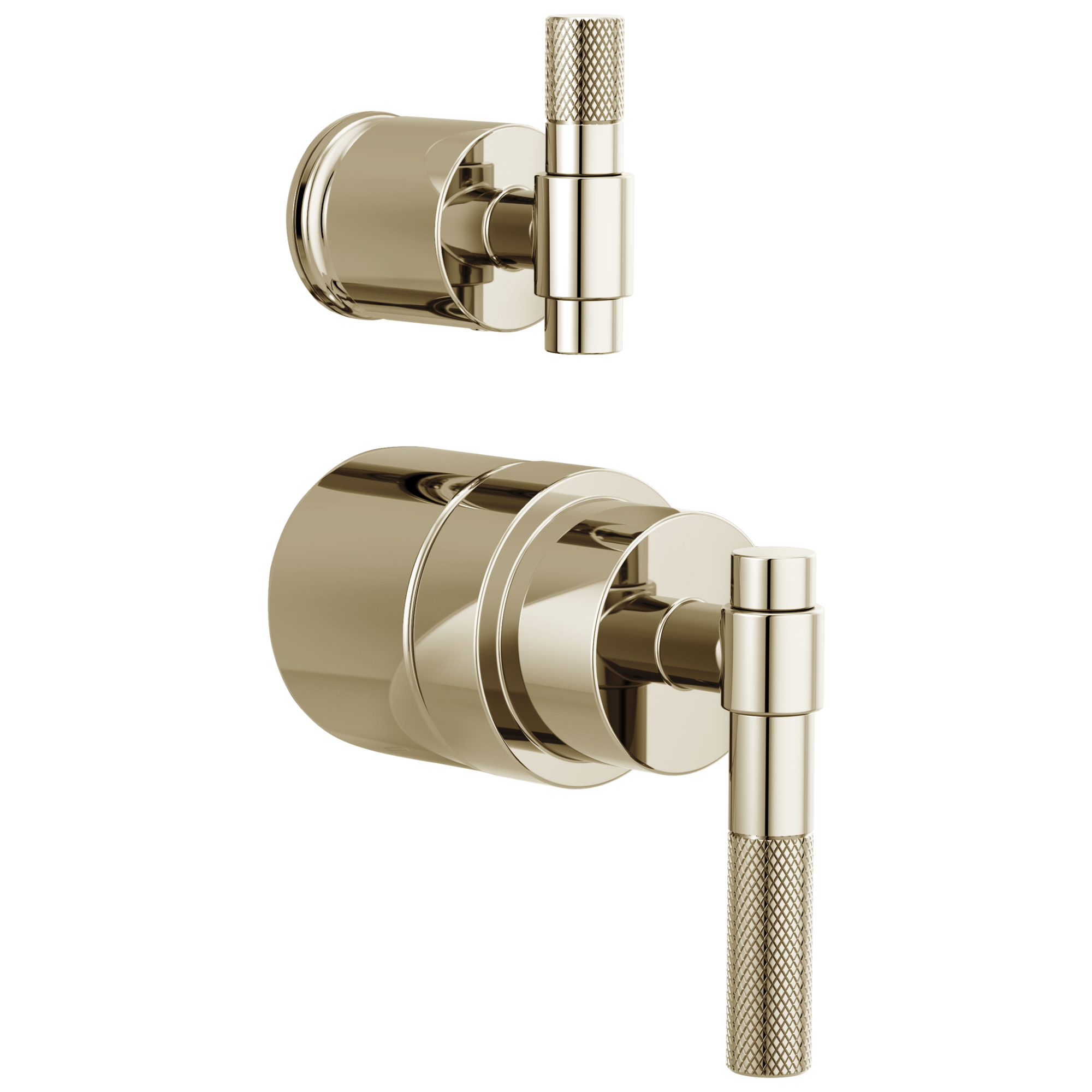polished nickel handle kit
