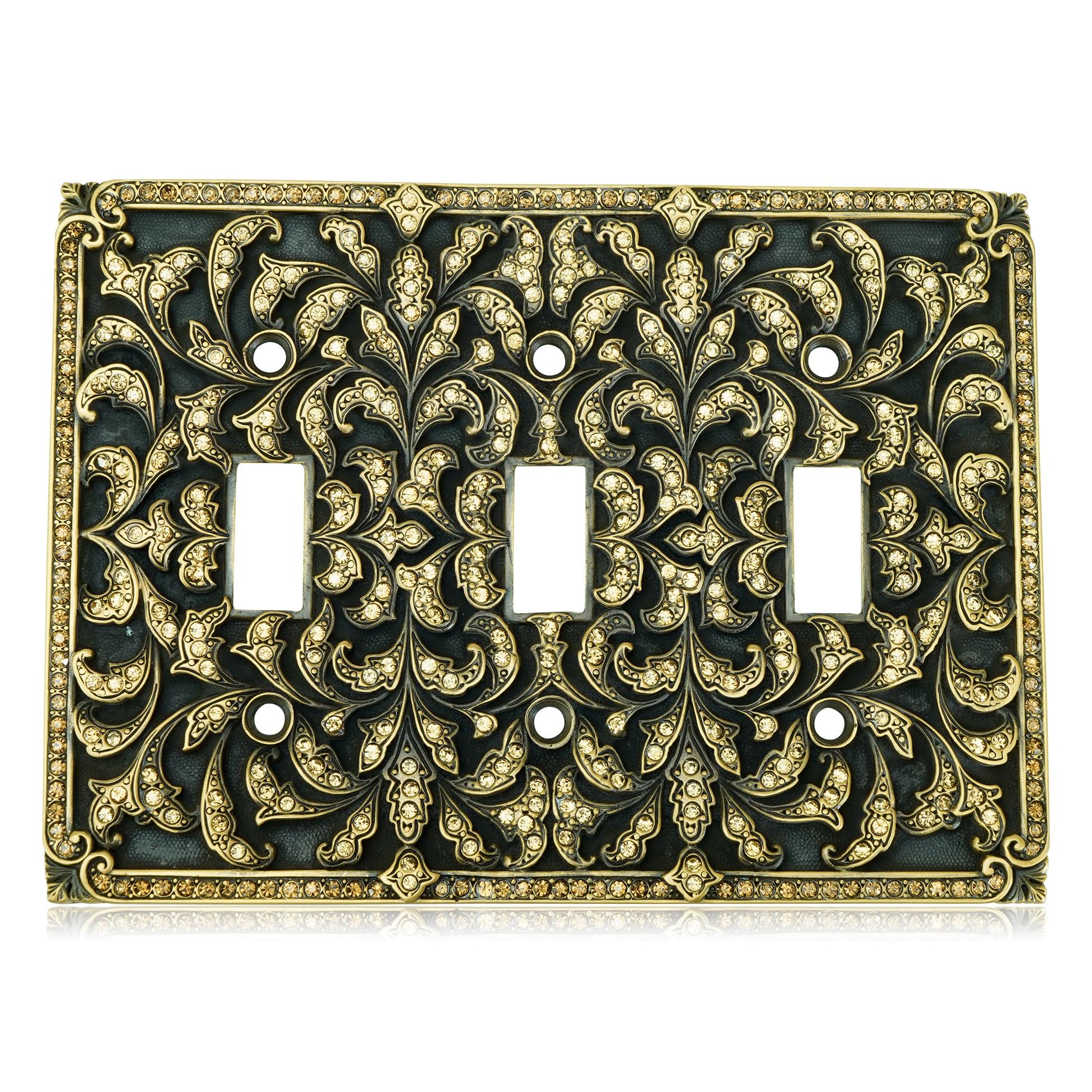 museum gold cover plate