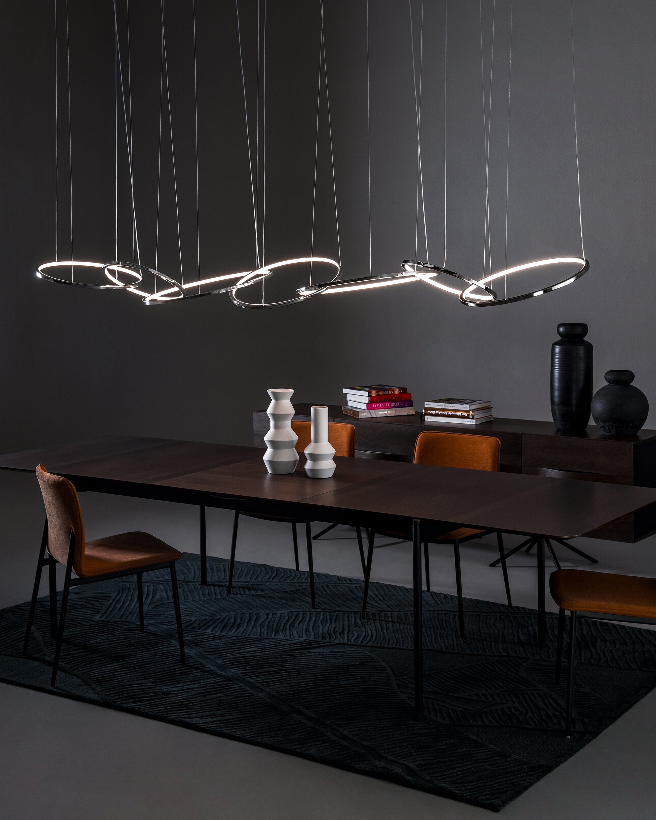 dark reflex chandelier