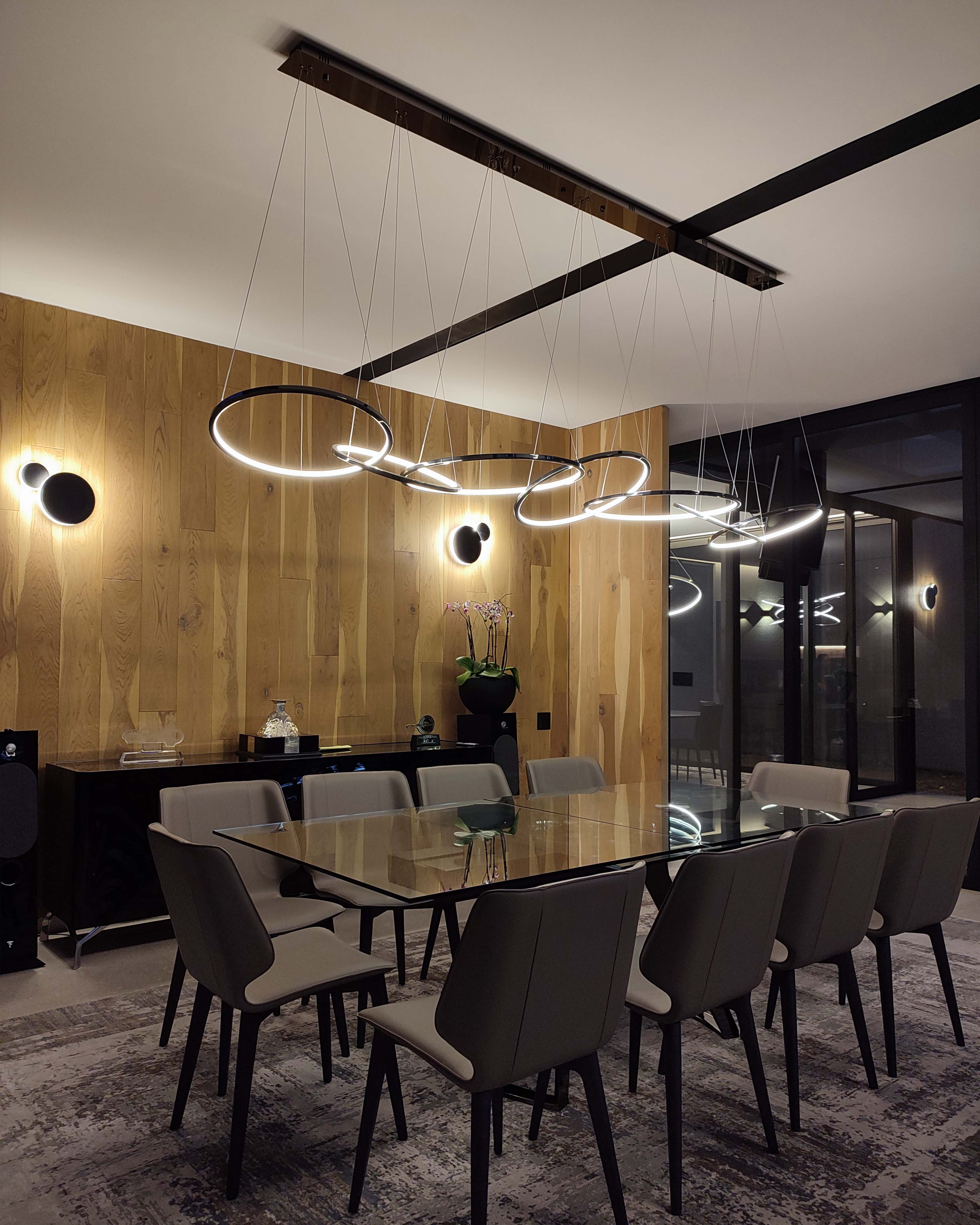 dark reflex chandelier