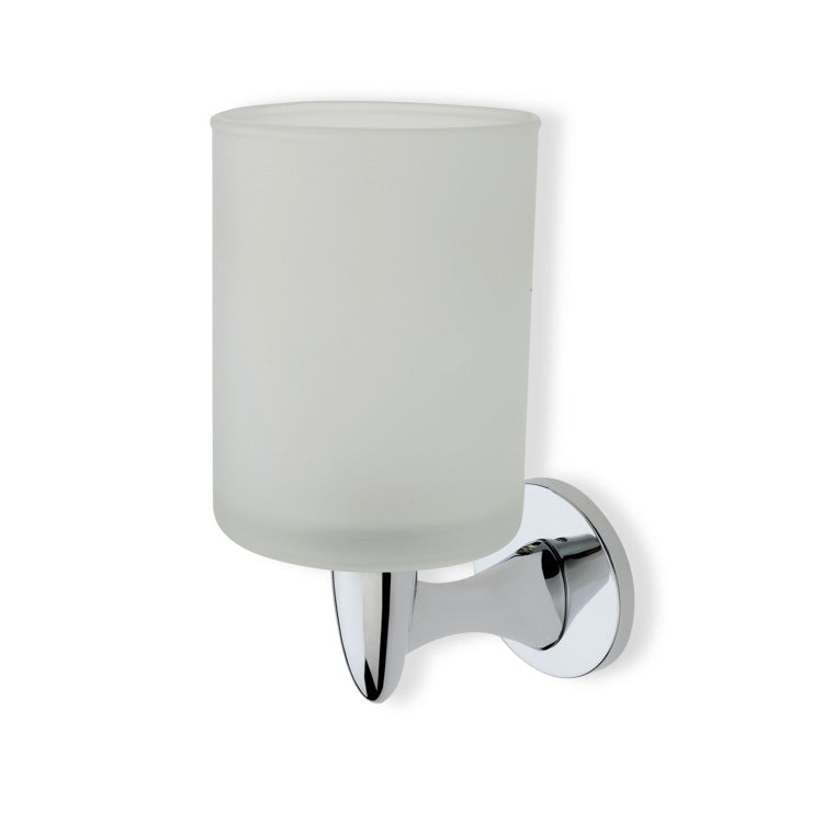 chrome toothbrush holder