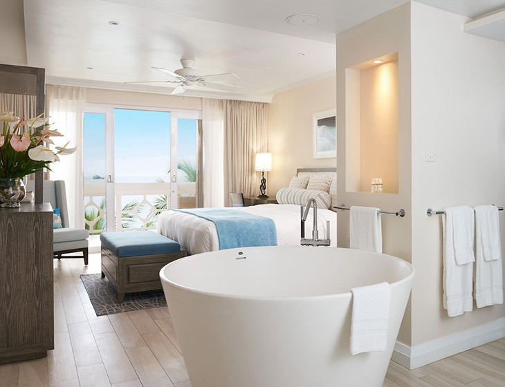 white bathtub