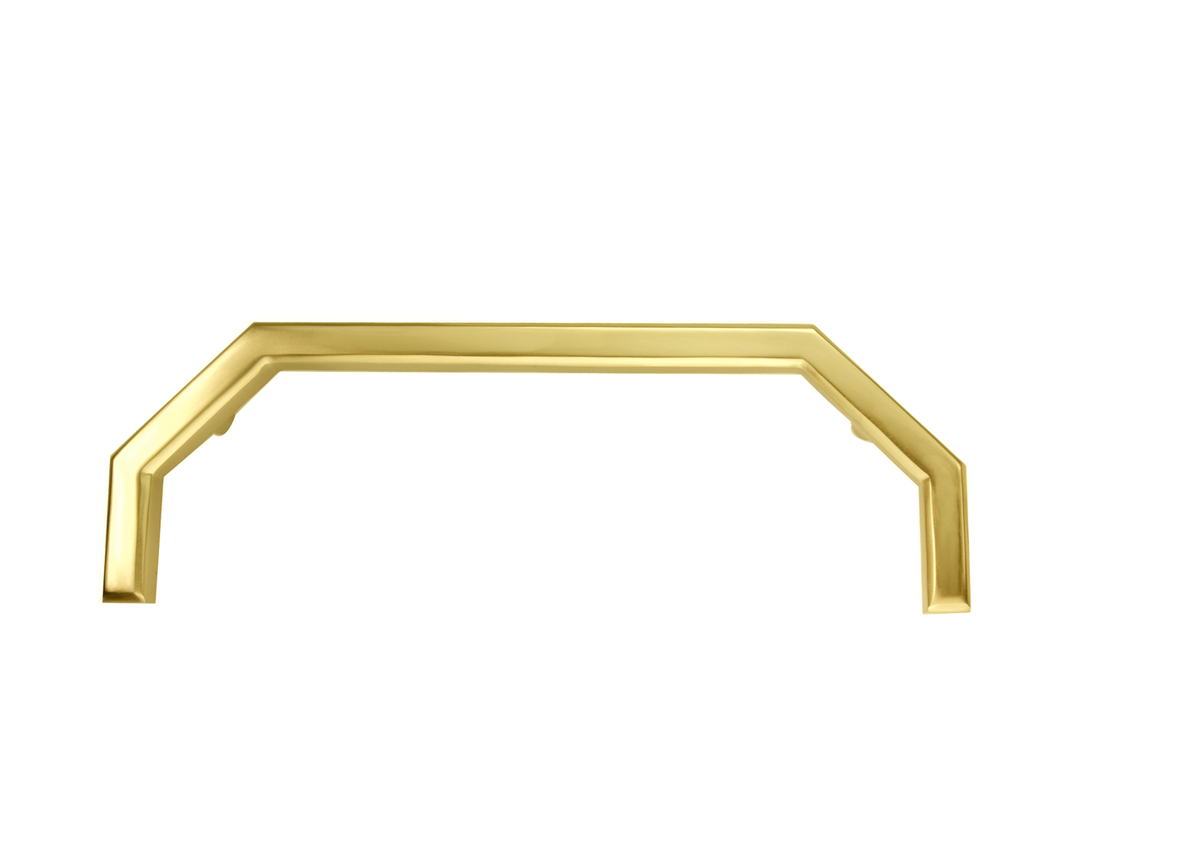 satin brass pull