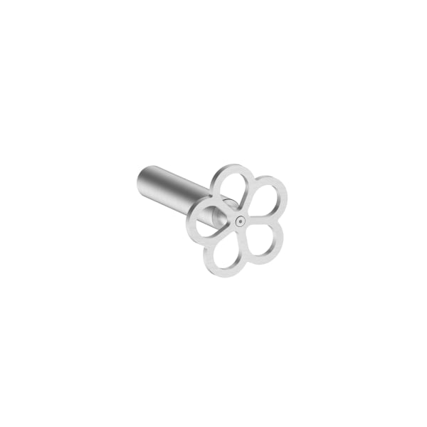 brushed stainless steel toilet paper holder