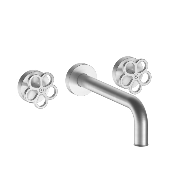 Fantini AW/Pipe Wall Mount Three Hole Washbasin Mixer