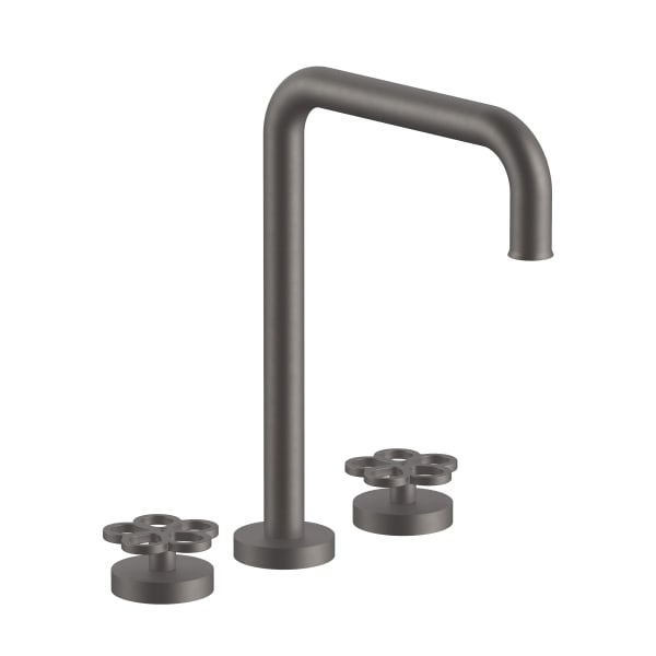 matte gun metal pvd washbasin mixer