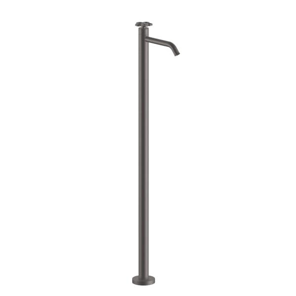 matte gun metal pvd washbasin mixer