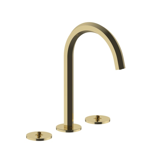Fantini Venezia Three Hole Washbasin Mixer - Hexagonal Spout