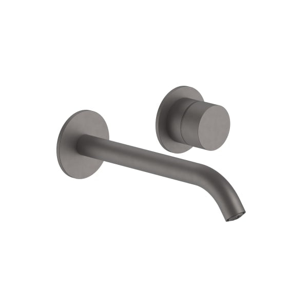 matte gun metal pvd washbasin mixer