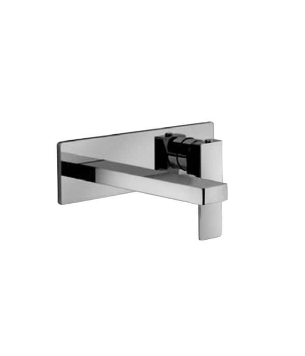 chrome washbasin mixer