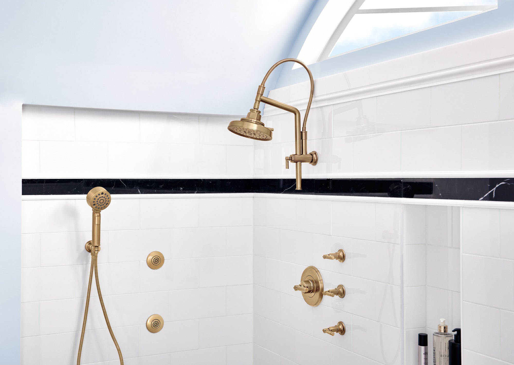luxe gold thermostatic valve
