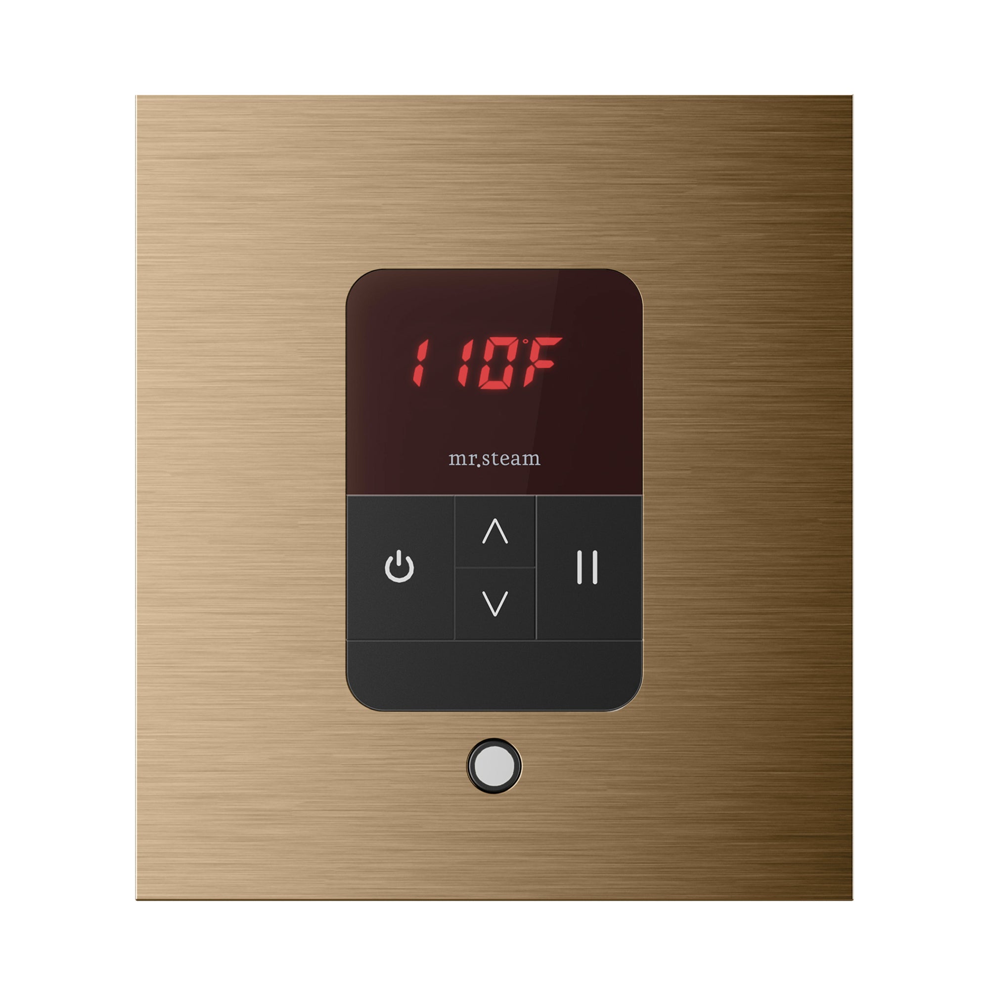 Mr Steam iTempo Square Steam Shower Control and Steamhead