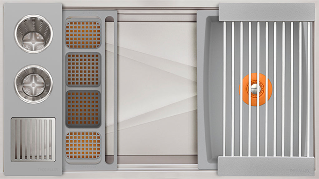 The Galley Ideal WashStation 3S with Four Tool Wash Kit