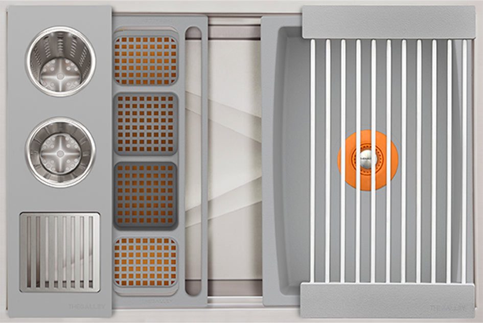 The Galley Ideal WashStation 30S with Four Tool Wash Kit
