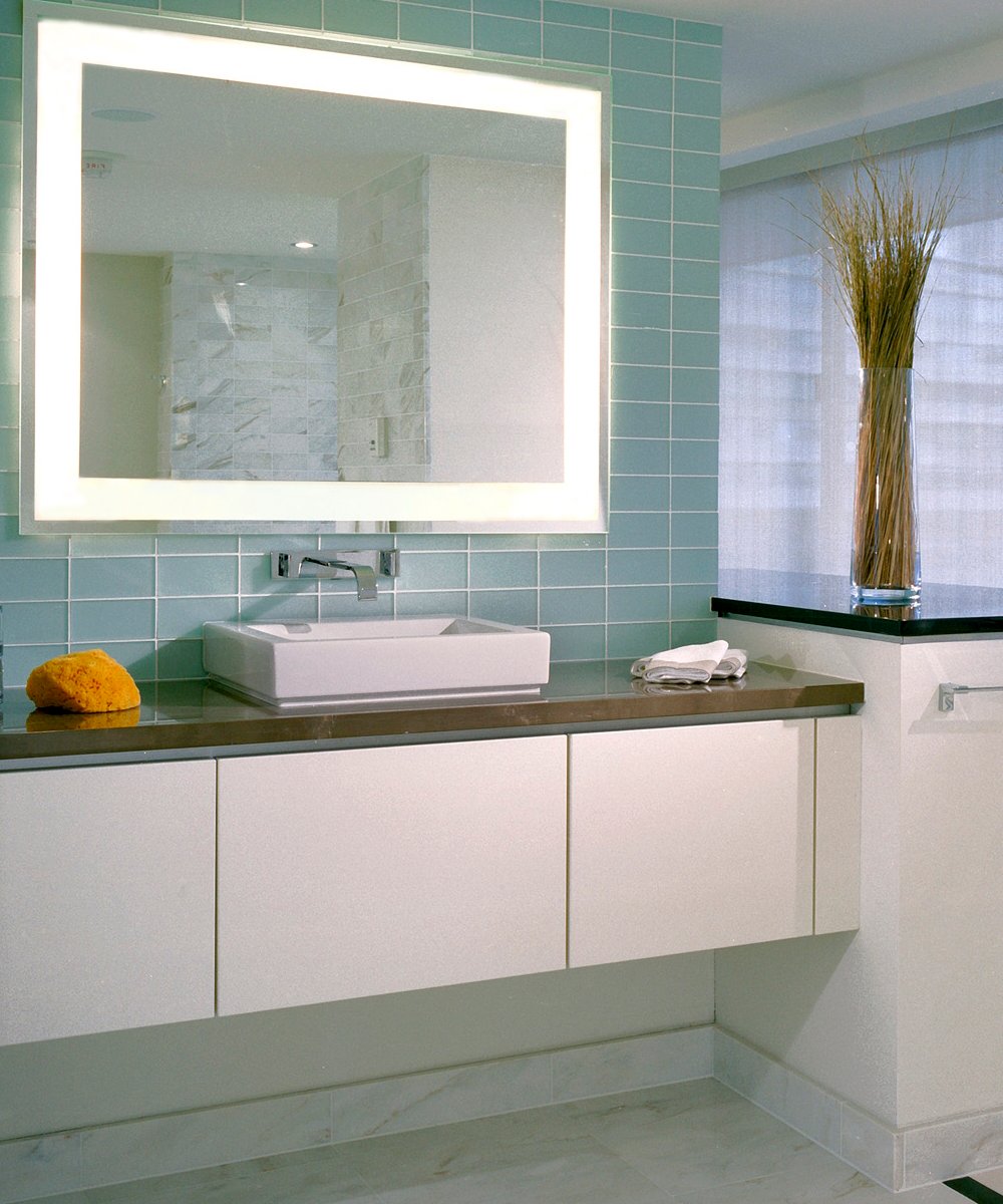 lighted mirror