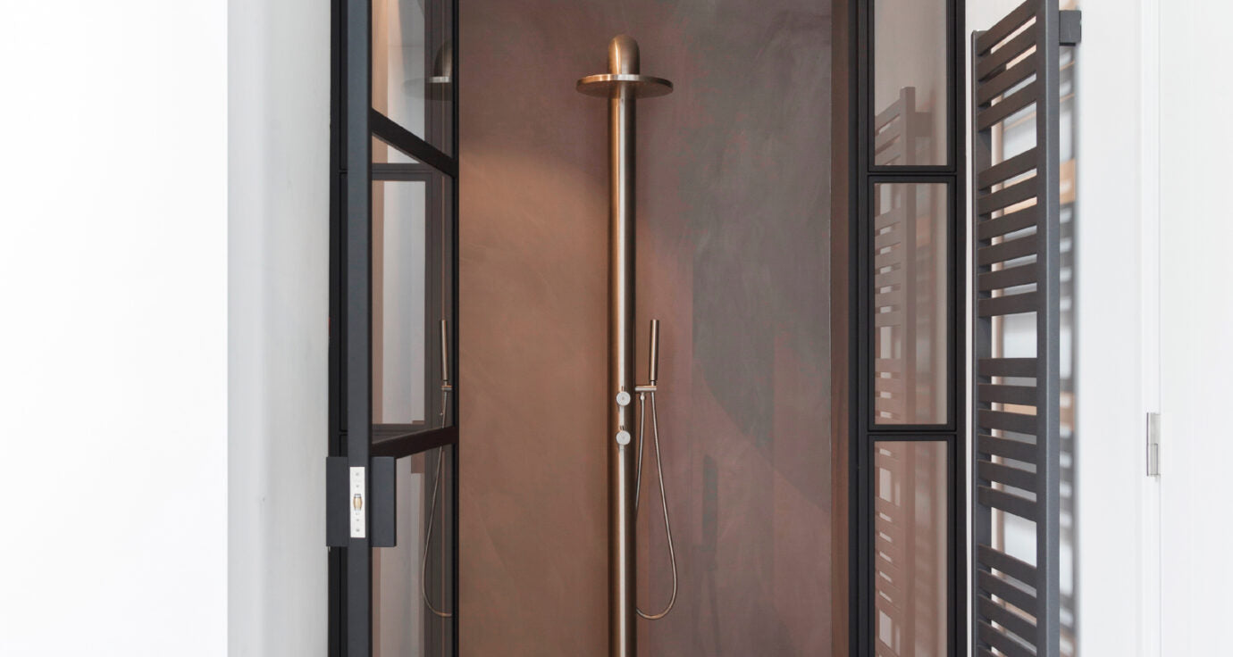 brushed shower