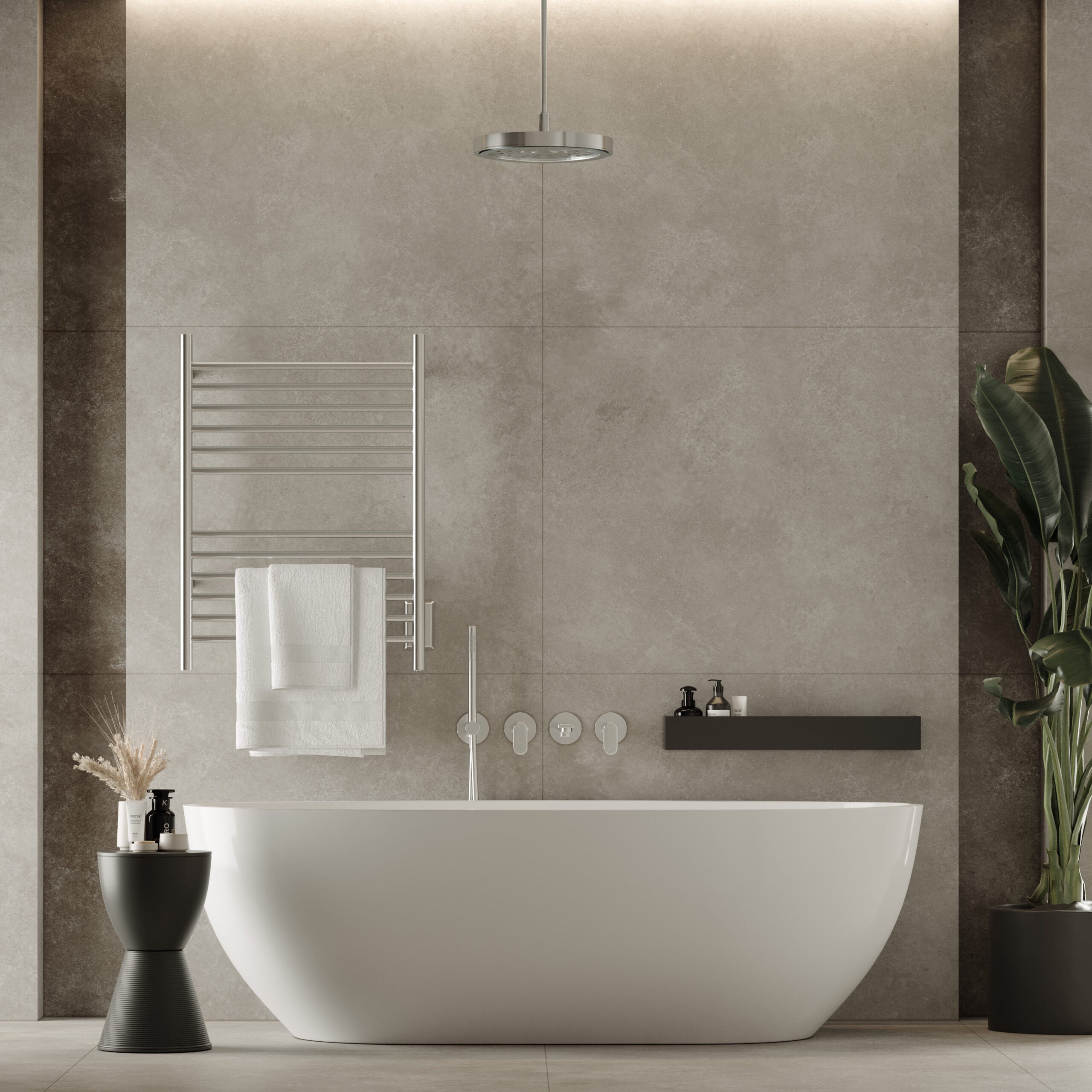 brushed towel warmers