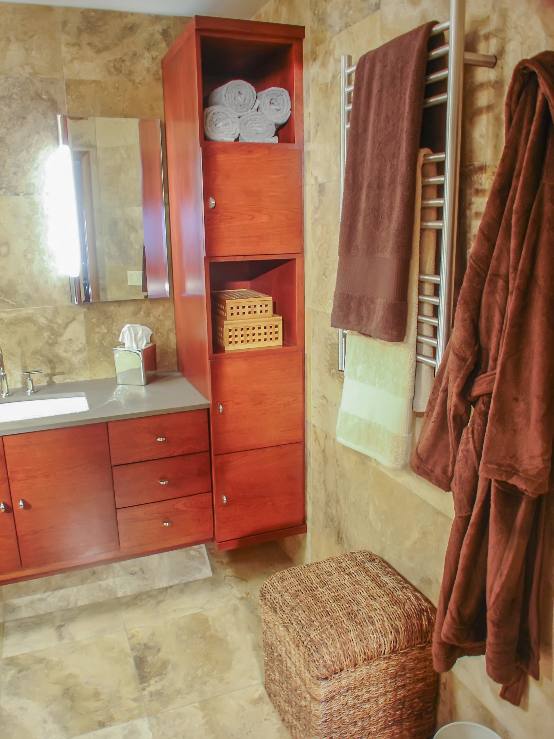 brushed towel warmers