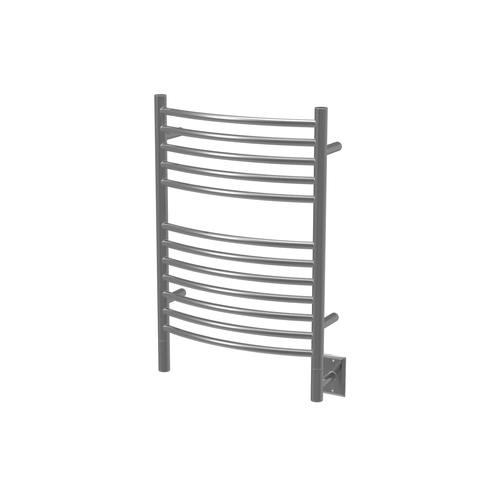 Amba Jeeves Model E Curved 24" Wide 12 Bar Hardwired Towel Warmer