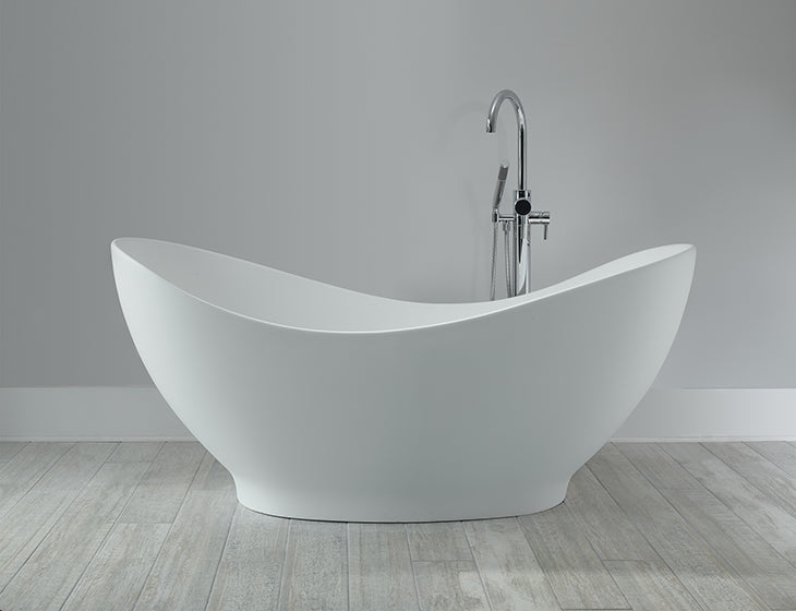 white bathtub