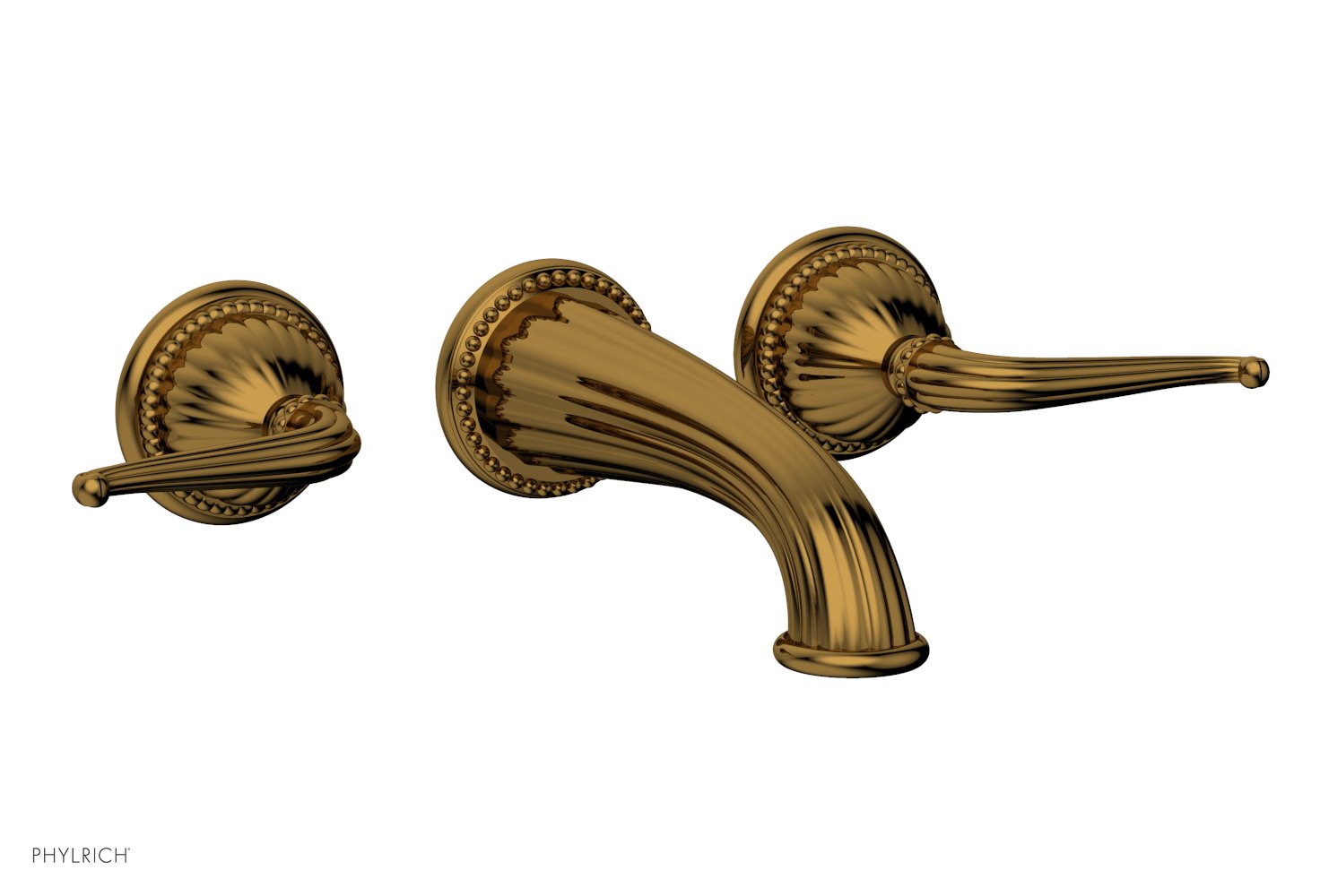 Phylrich GEORGIAN & BARCELONA Wall Tub Set - Lever Handles