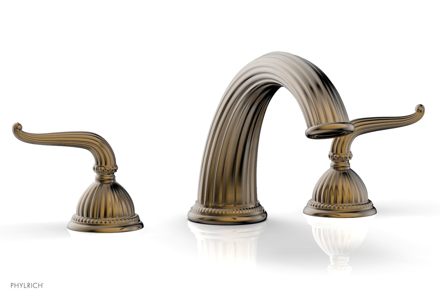 Phylrich GEORGIAN & BARCELONA Deck Tub Set - Lever Handles