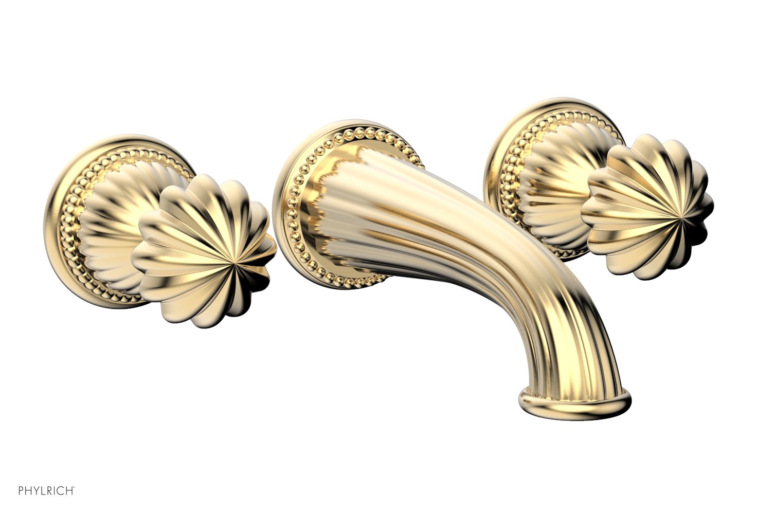 Phylrich GEORGIAN & BARCELONA Wall Tub Set - Round Handles