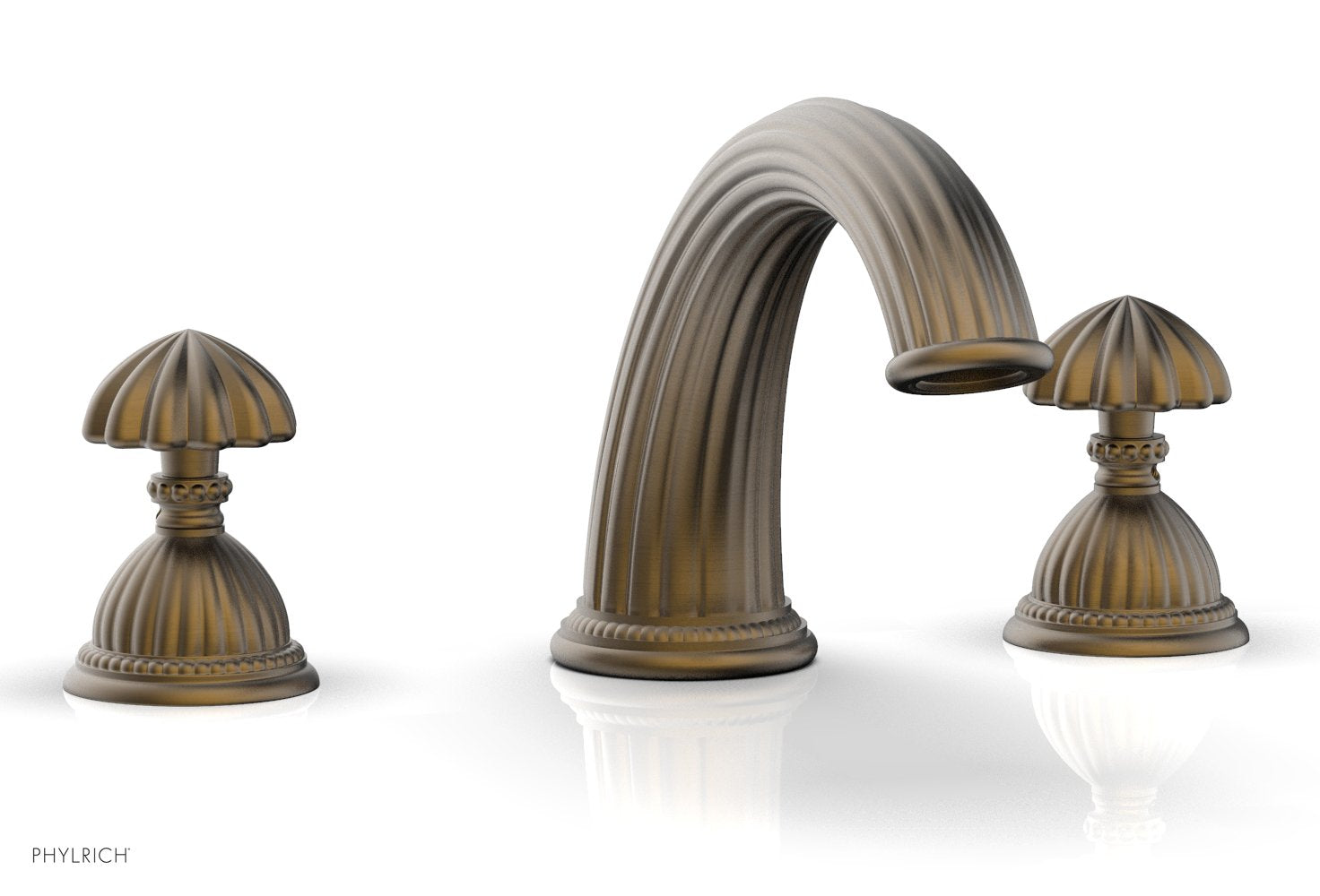 Phylrich GEORGIAN & BARCELONA Deck Tub Set - Round Handles