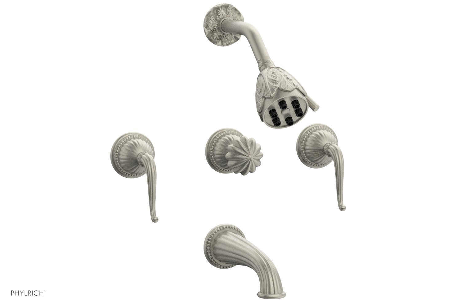Phylrich GEORGIAN & BARCELONA Three Handle Tub and Shower Set