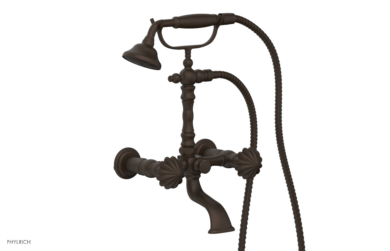 Phylrich GEORGIAN & BARCELONA Exposed Tub & Hand Shower - Round Handle