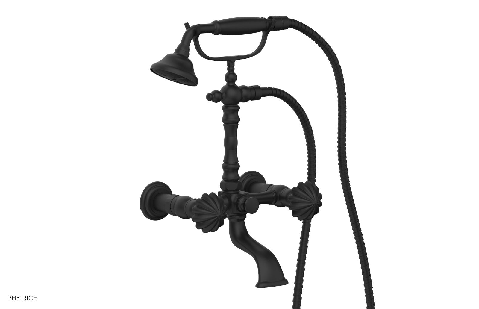 Phylrich GEORGIAN & BARCELONA Exposed Tub & Hand Shower - Round Handle