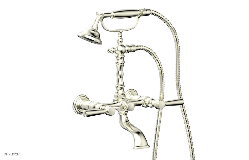 Phylrich HEX TRADITIONAL Exposed Tub & Hand Shower - Lever Handle