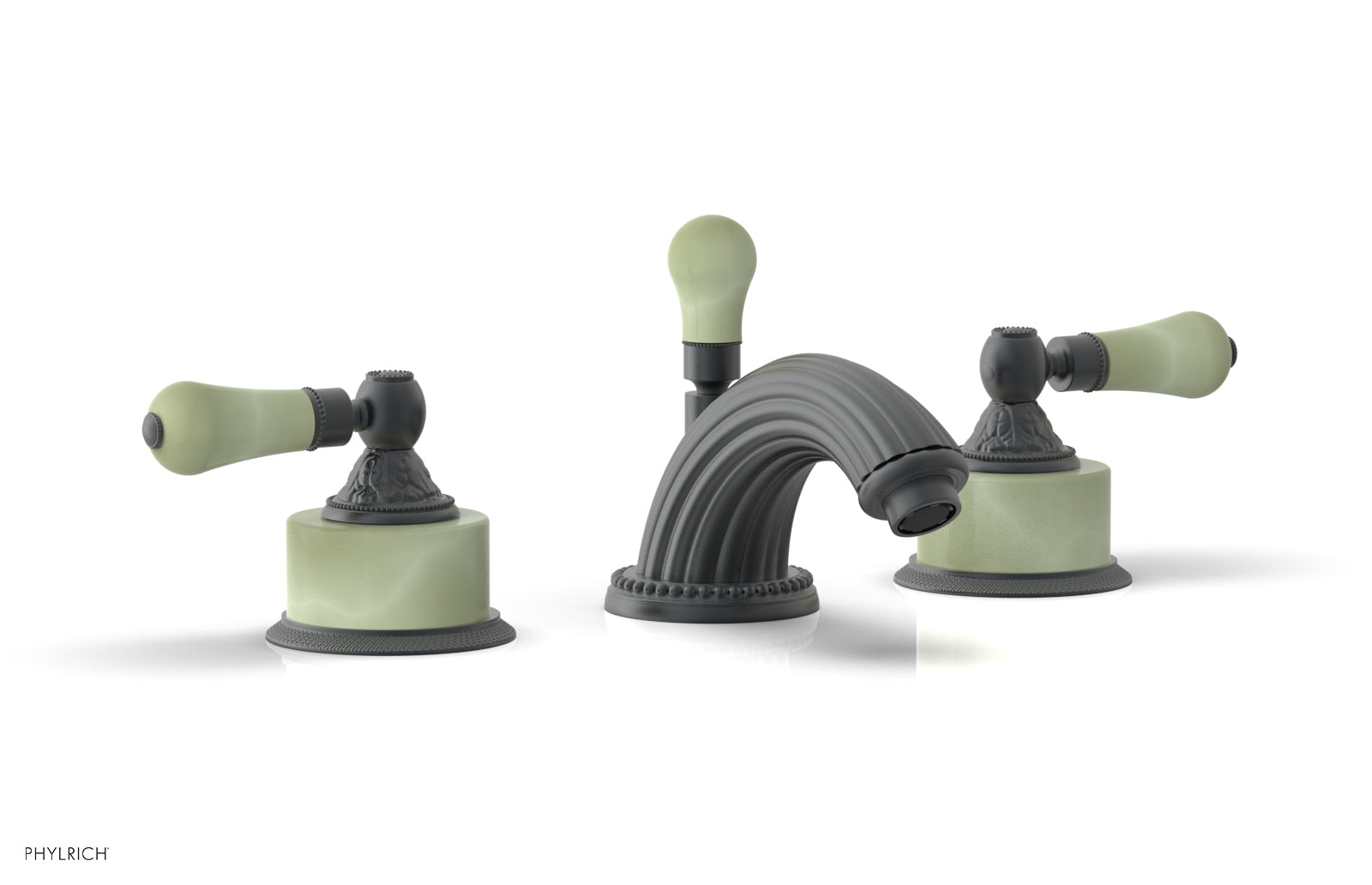 Phylrich VERSAILLES Widespread Faucet - Green Onyx