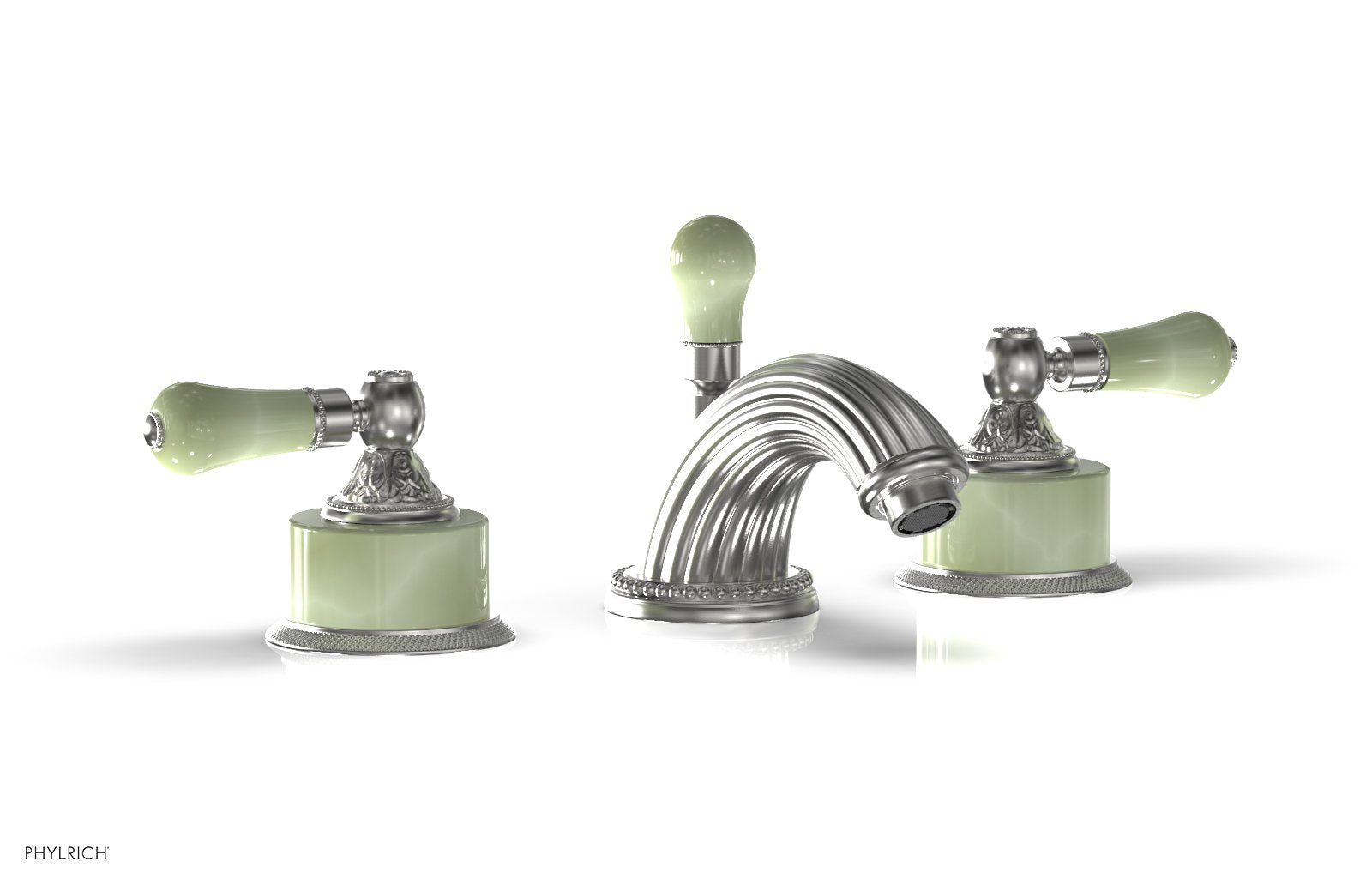 Phylrich VERSAILLES Widespread Faucet - Green Onyx