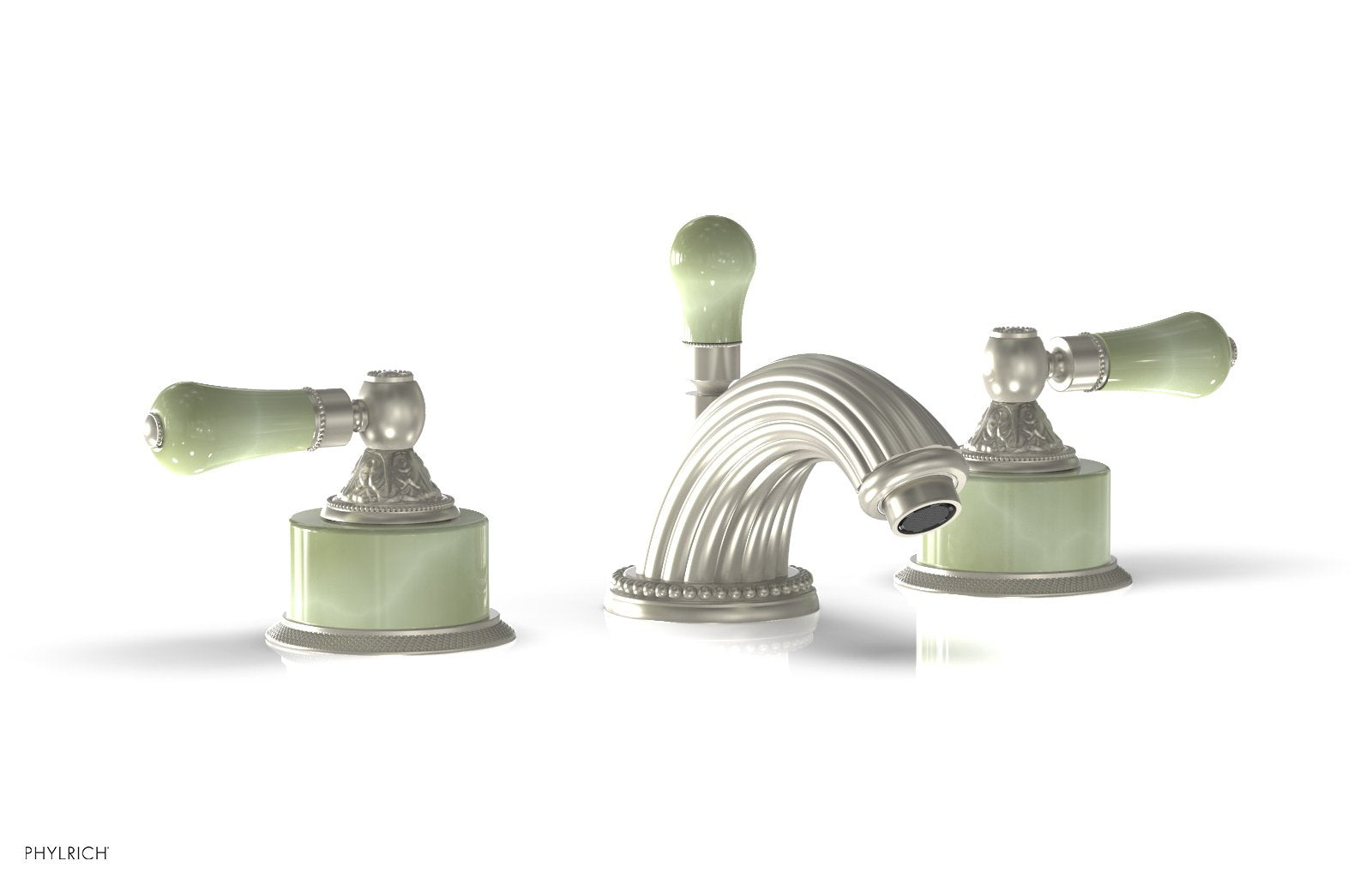 Phylrich VERSAILLES Widespread Faucet - Green Onyx