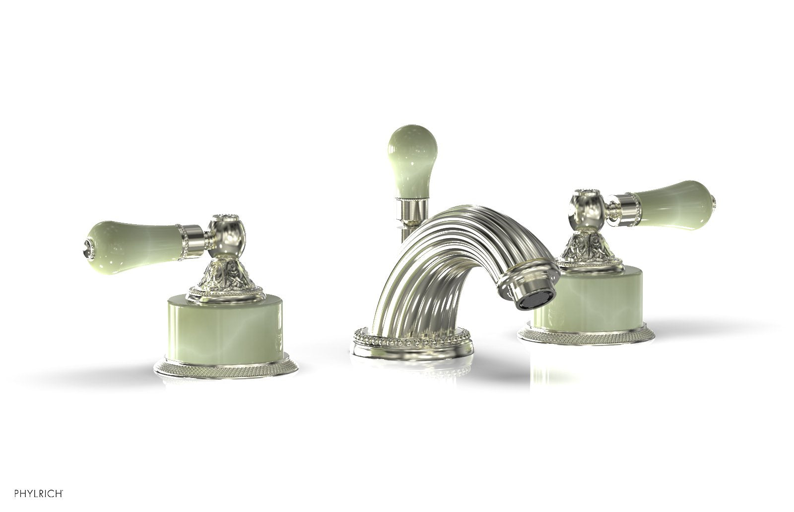 Phylrich VERSAILLES Widespread Faucet - Green Onyx