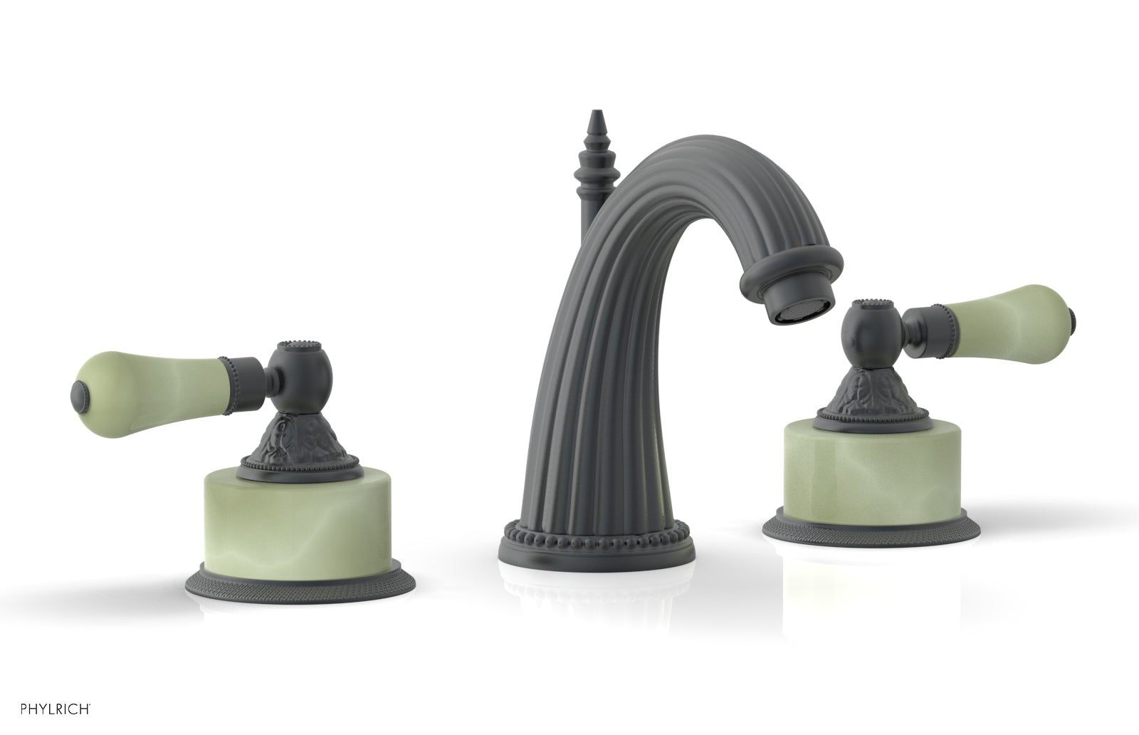 Phylrich VERSAILLES Widespread Faucet - Green Onyx
