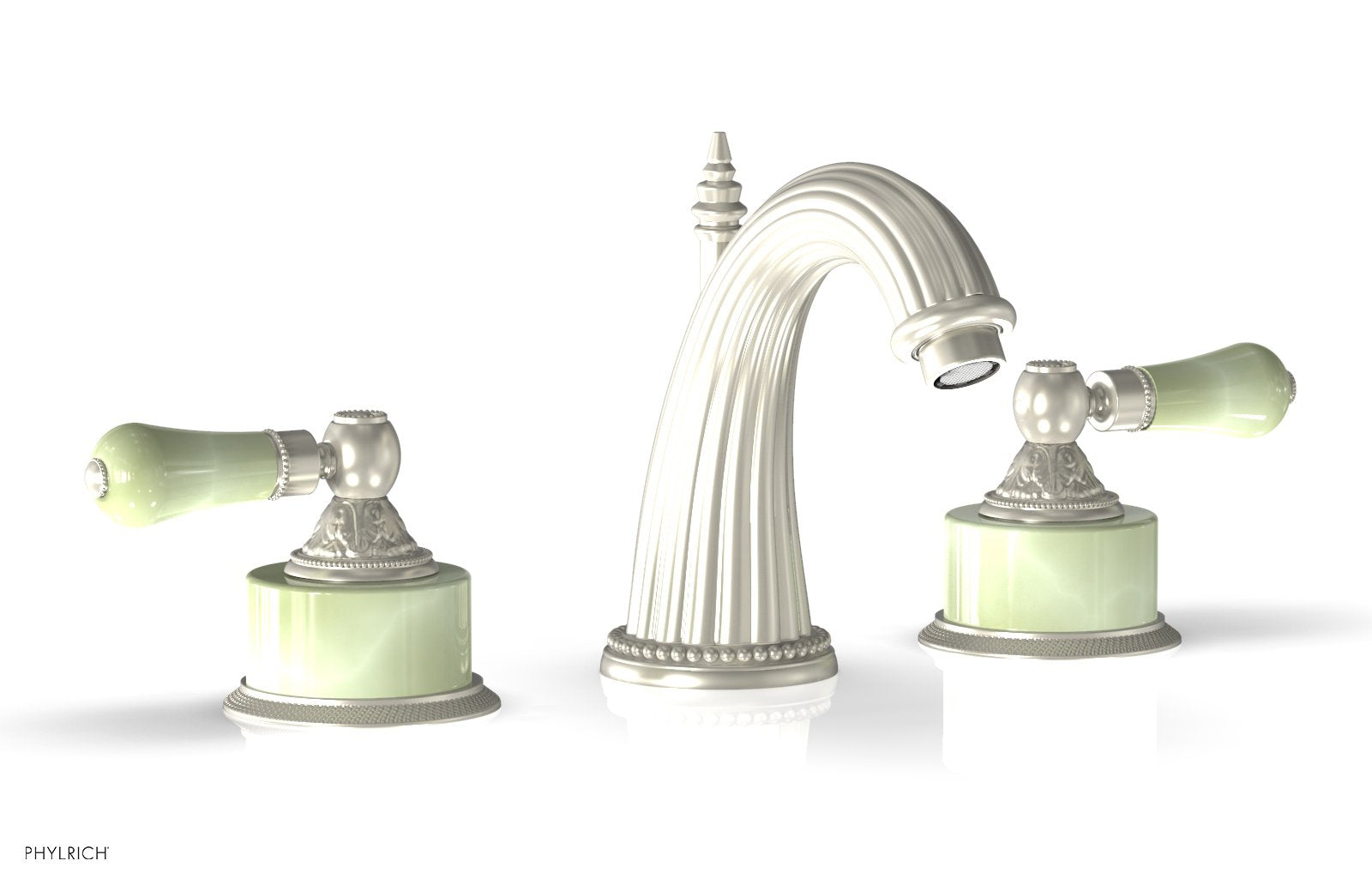 Phylrich VERSAILLES Widespread Faucet - Green Onyx