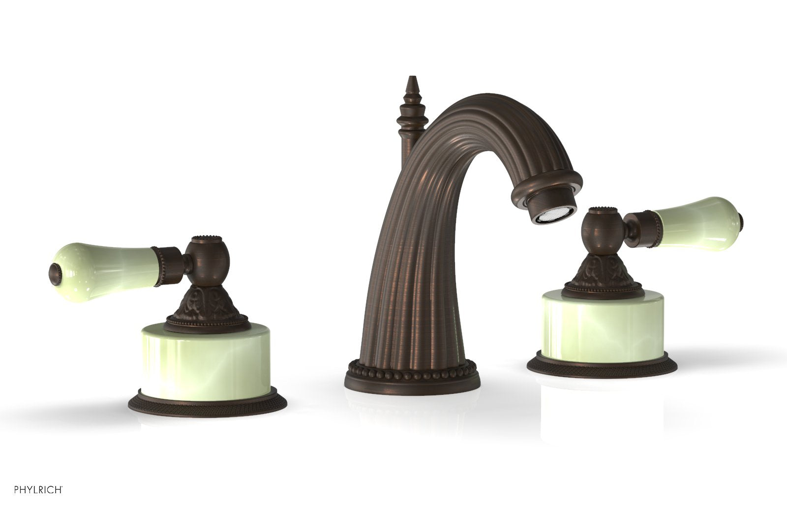 Phylrich VERSAILLES Widespread Faucet - Green Onyx