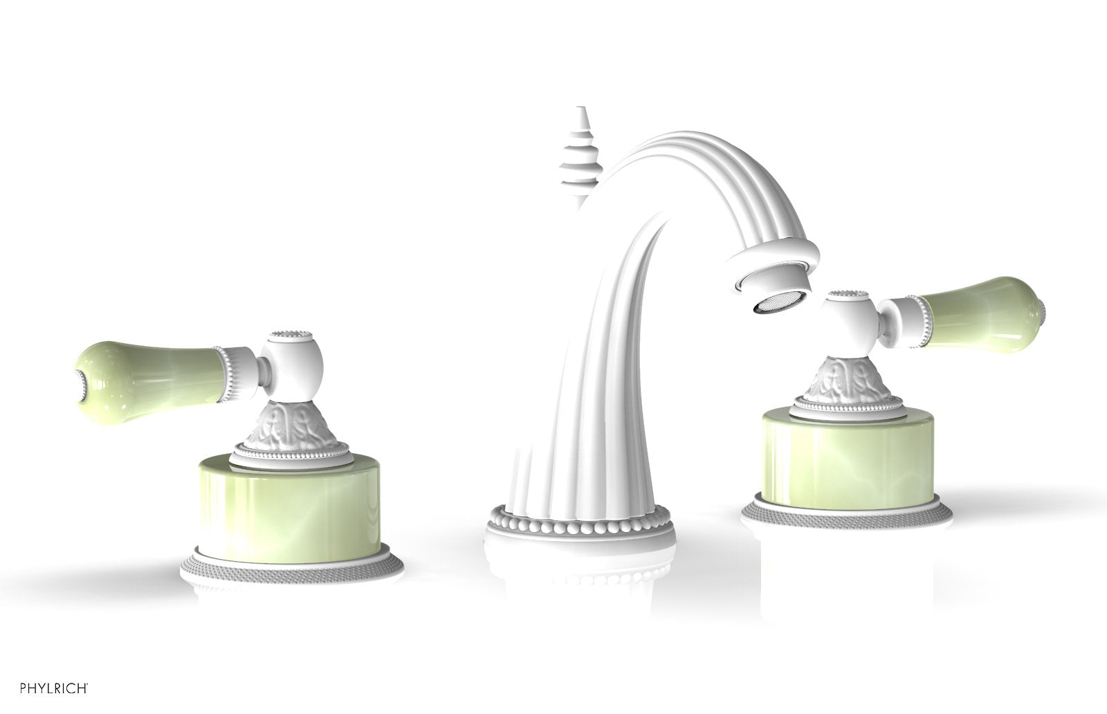 Phylrich VERSAILLES Widespread Faucet - Green Onyx
